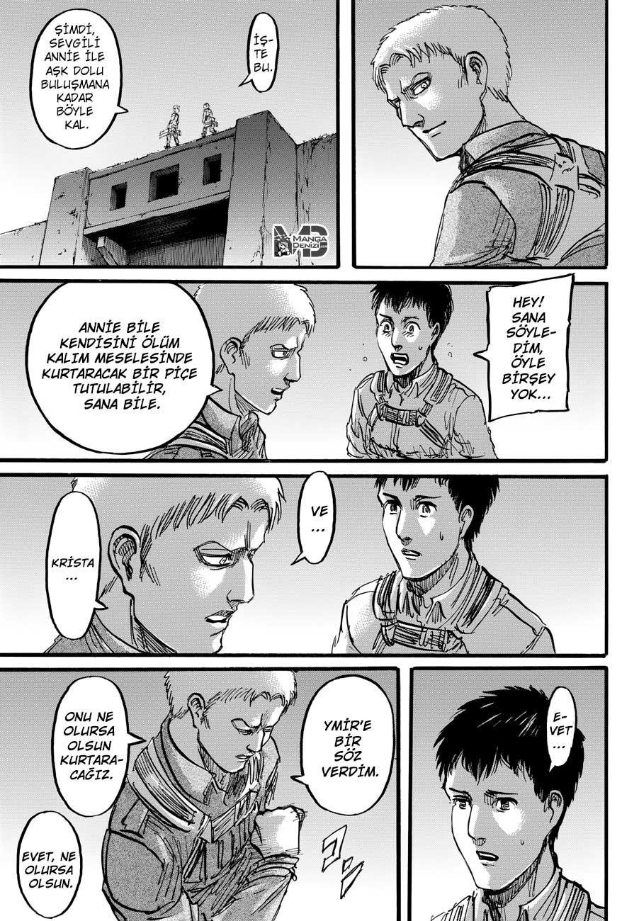 Attack on Titan mangasının 077 bölümünün 30. sayfasını okuyorsunuz.
