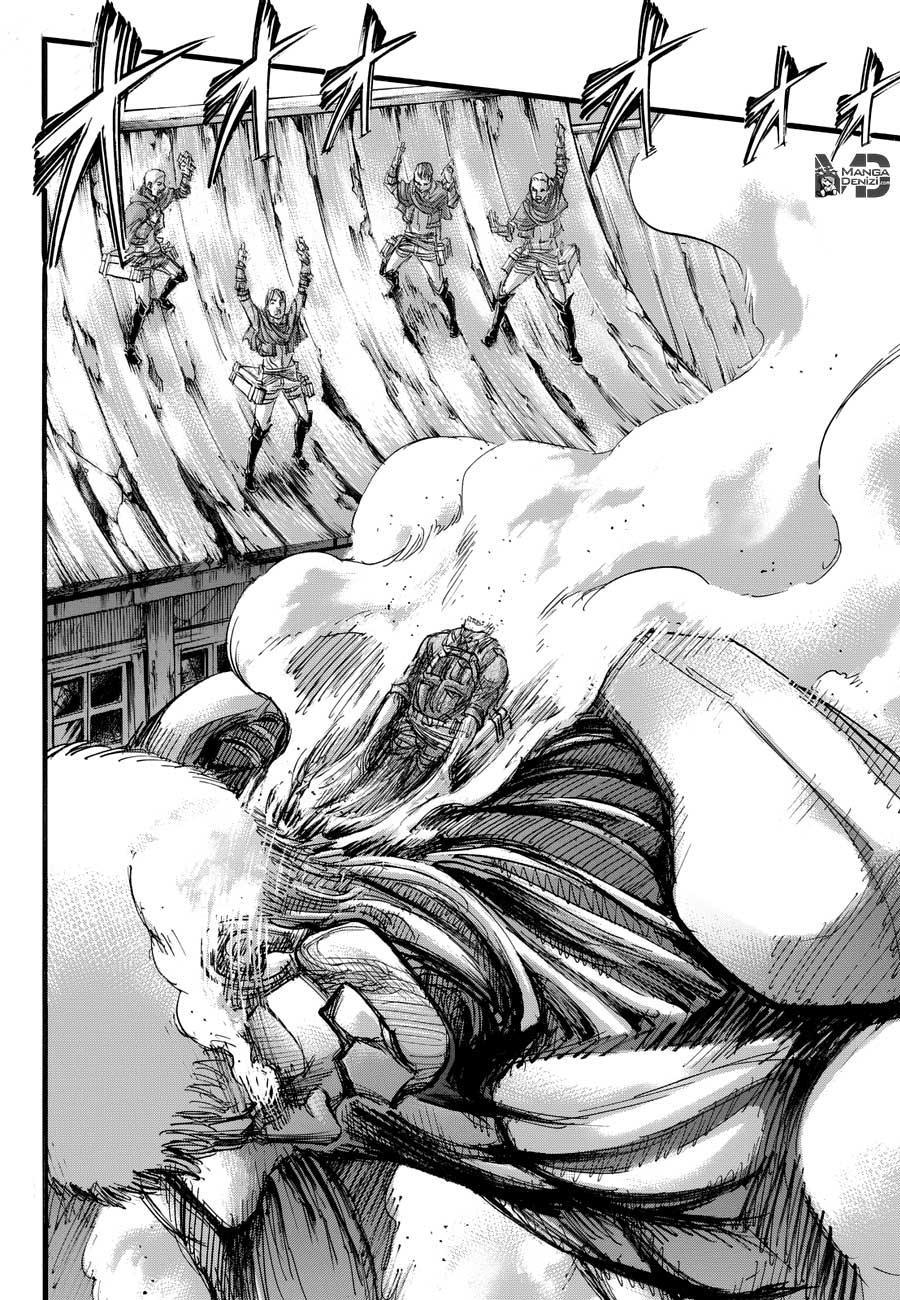Attack on Titan mangasının 077 bölümünün 33. sayfasını okuyorsunuz.