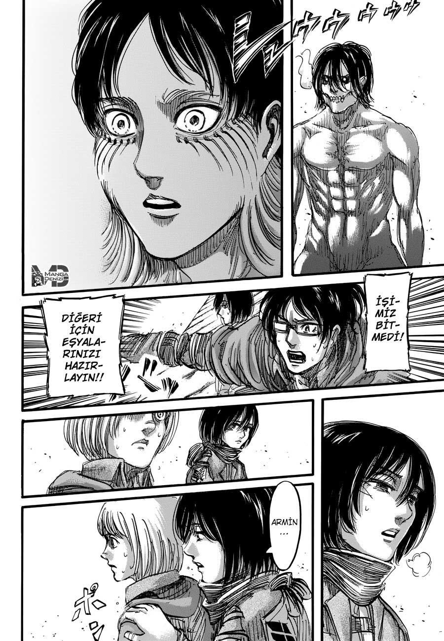 Attack on Titan mangasının 077 bölümünün 37. sayfasını okuyorsunuz.