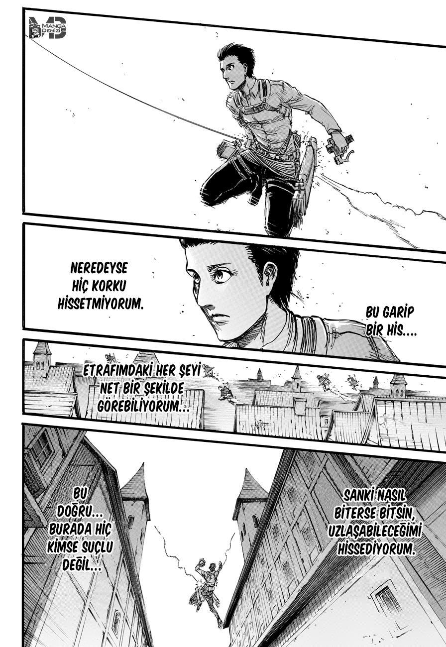 Attack on Titan mangasının 078 bölümünün 33. sayfasını okuyorsunuz.