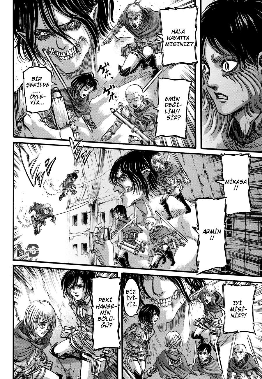 Attack on Titan mangasının 078 bölümünün 42. sayfasını okuyorsunuz.