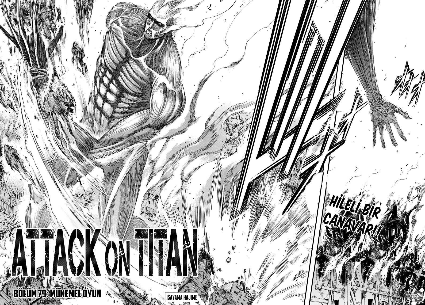Attack on Titan mangasının 079 bölümünün 3. sayfasını okuyorsunuz.