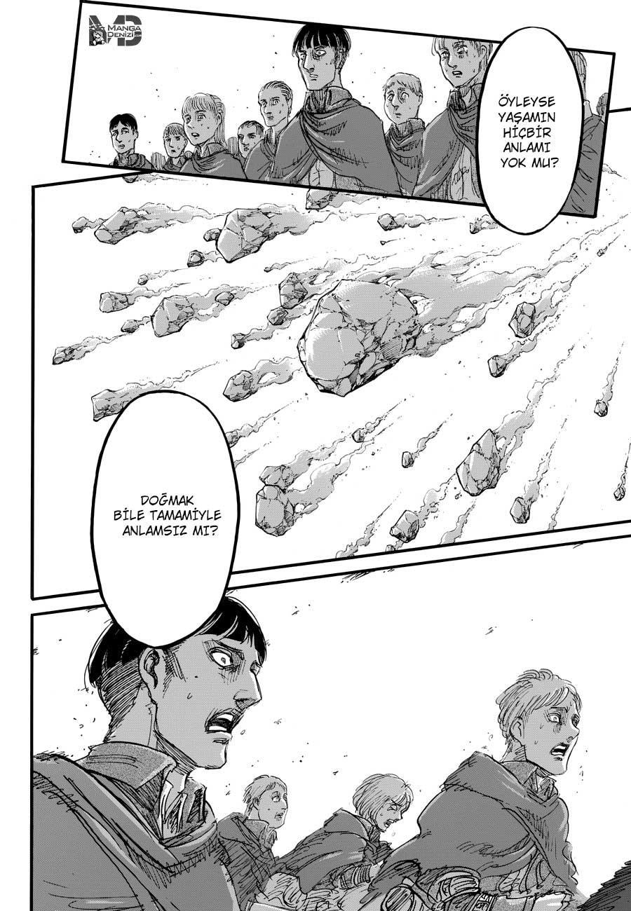 Attack on Titan mangasının 080 bölümünün 41. sayfasını okuyorsunuz.