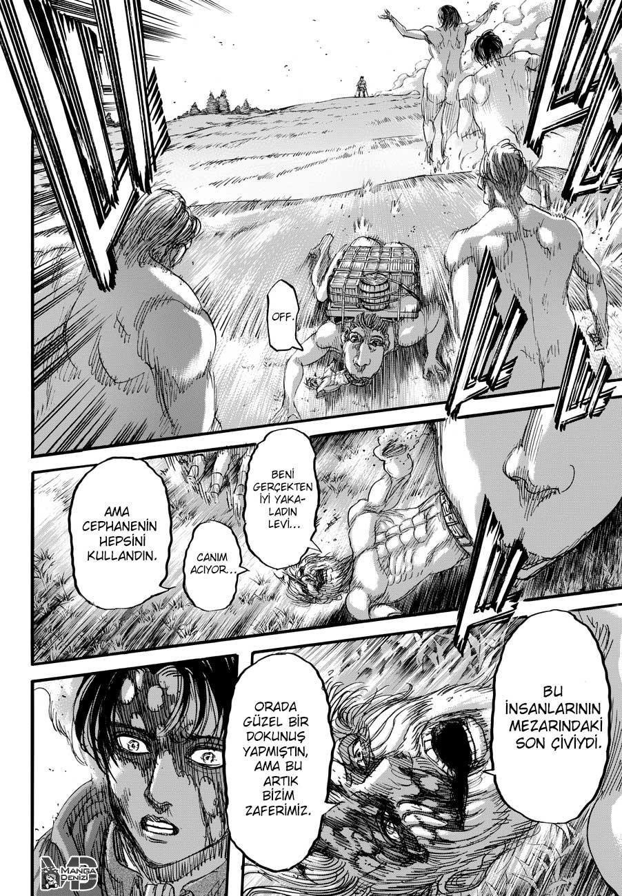 Attack on Titan mangasının 081 bölümünün 34. sayfasını okuyorsunuz.