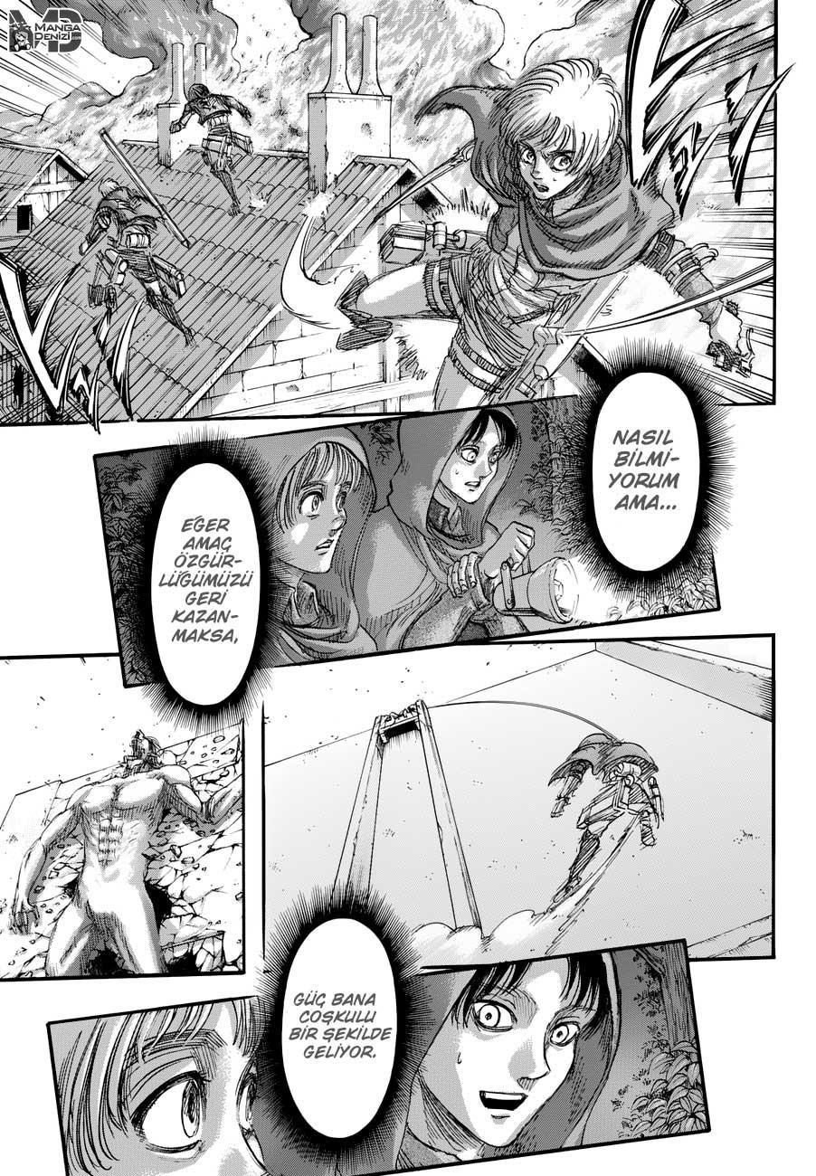 Attack on Titan mangasının 081 bölümünün 43. sayfasını okuyorsunuz.