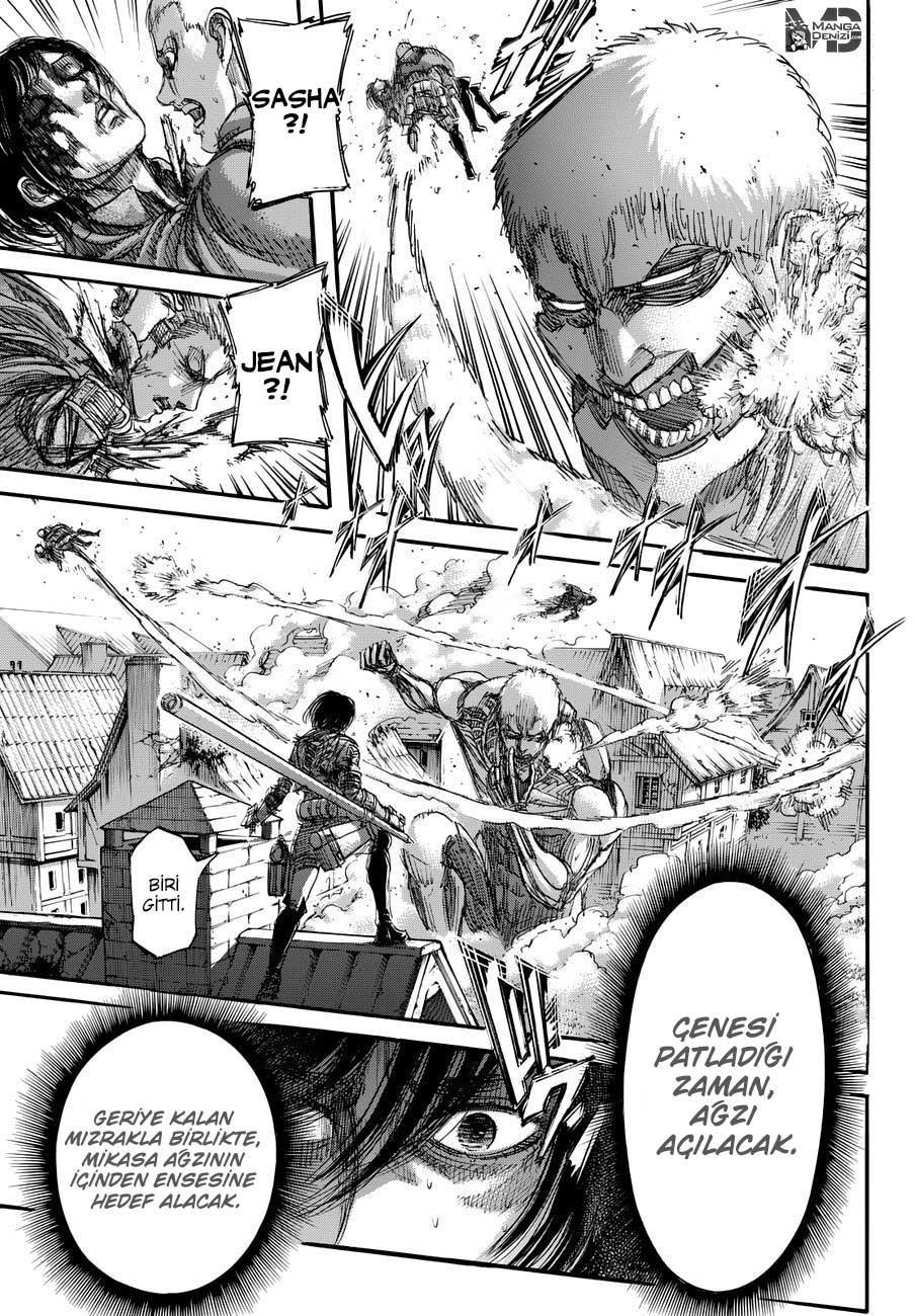Attack on Titan mangasının 082 bölümünün 25. sayfasını okuyorsunuz.