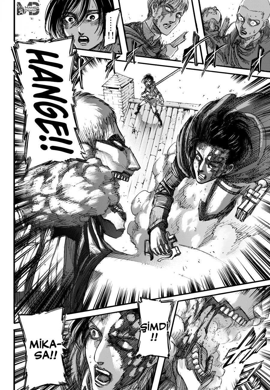 Attack on Titan mangasının 082 bölümünün 34. sayfasını okuyorsunuz.