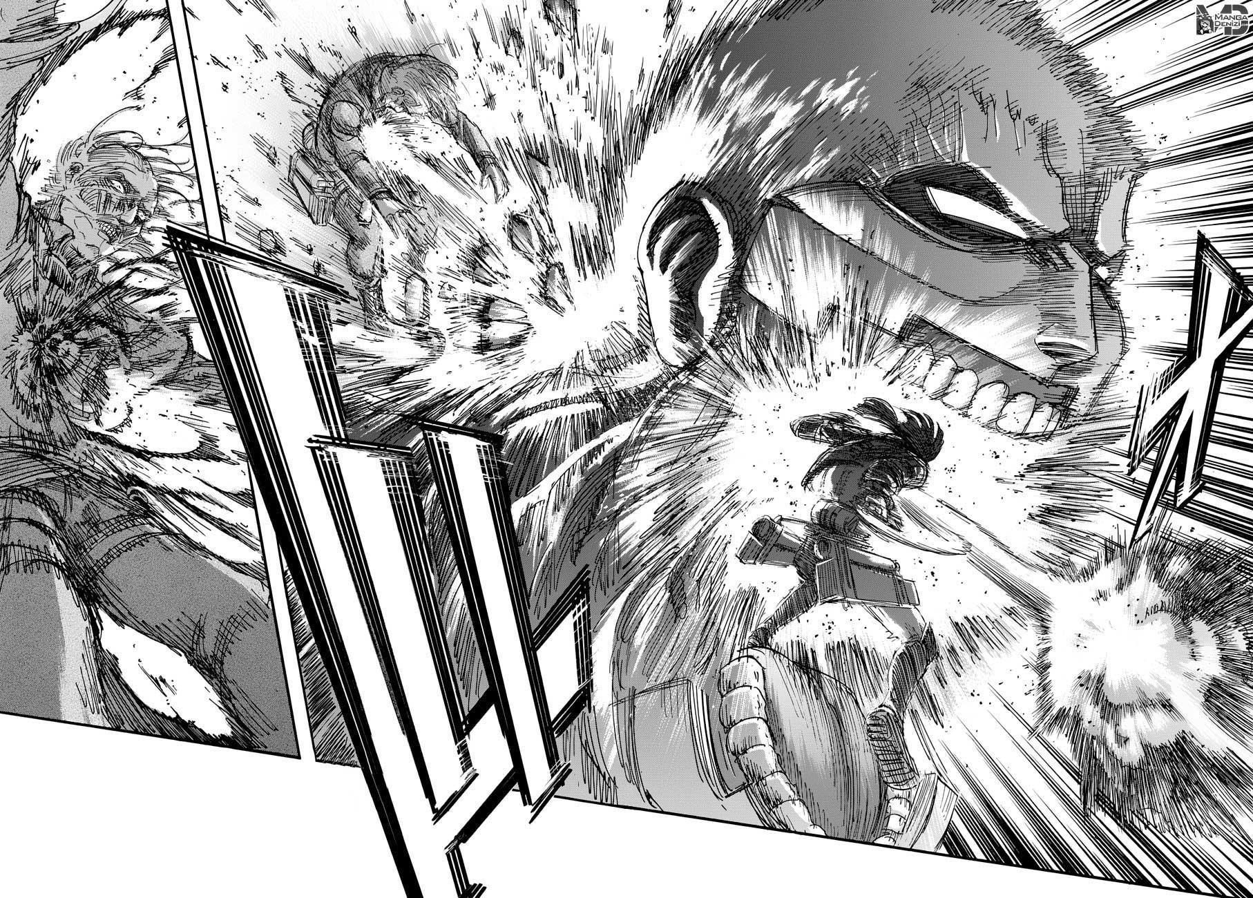Attack on Titan mangasının 082 bölümünün 36. sayfasını okuyorsunuz.
