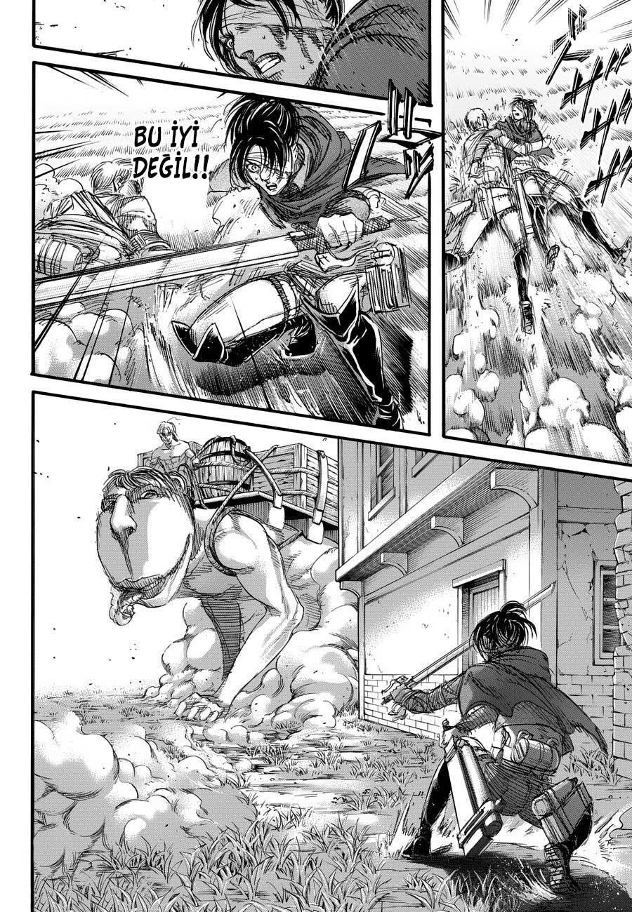 Attack on Titan mangasının 083 bölümünün 33. sayfasını okuyorsunuz.