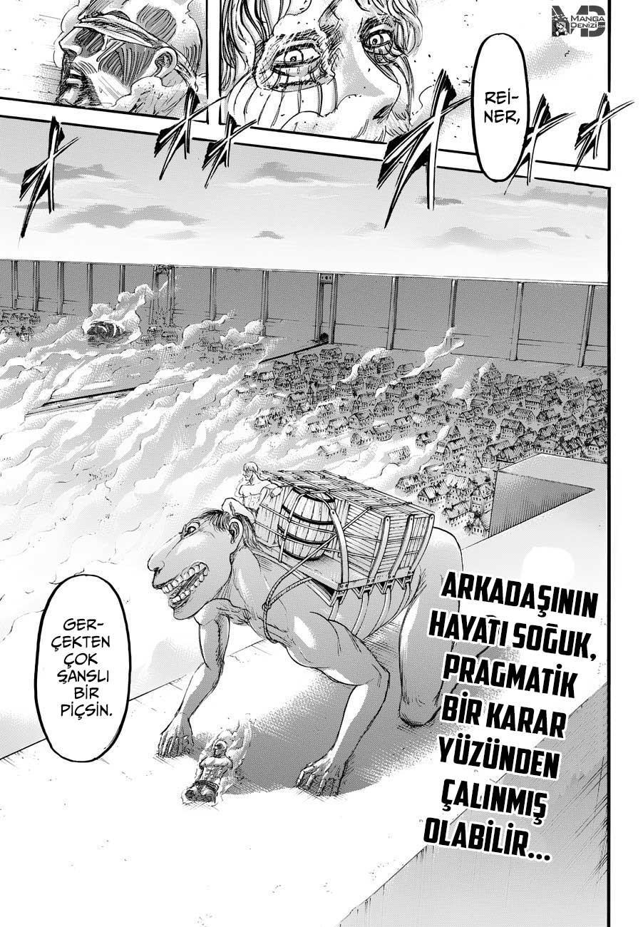 Attack on Titan mangasının 083 bölümünün 46. sayfasını okuyorsunuz.