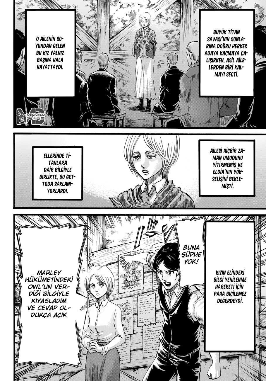 Attack on Titan mangasının 086 bölümünün 30. sayfasını okuyorsunuz.