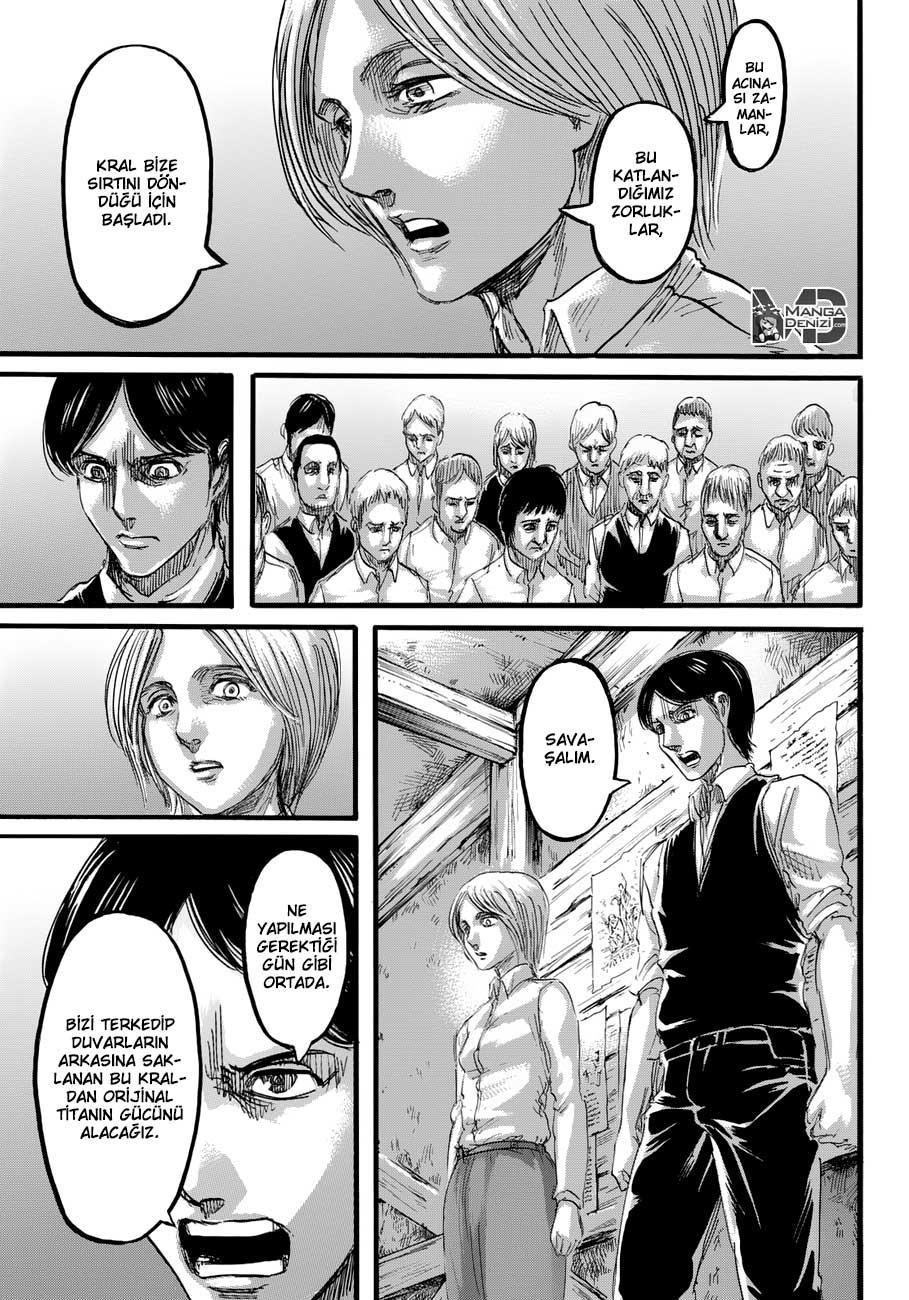 Attack on Titan mangasının 086 bölümünün 33. sayfasını okuyorsunuz.