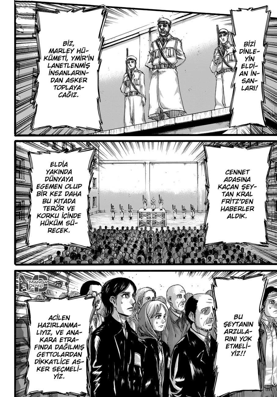 Attack on Titan mangasının 086 bölümünün 38. sayfasını okuyorsunuz.