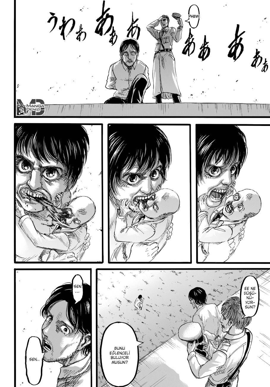 Attack on Titan mangasının 087 bölümünün 43. sayfasını okuyorsunuz.