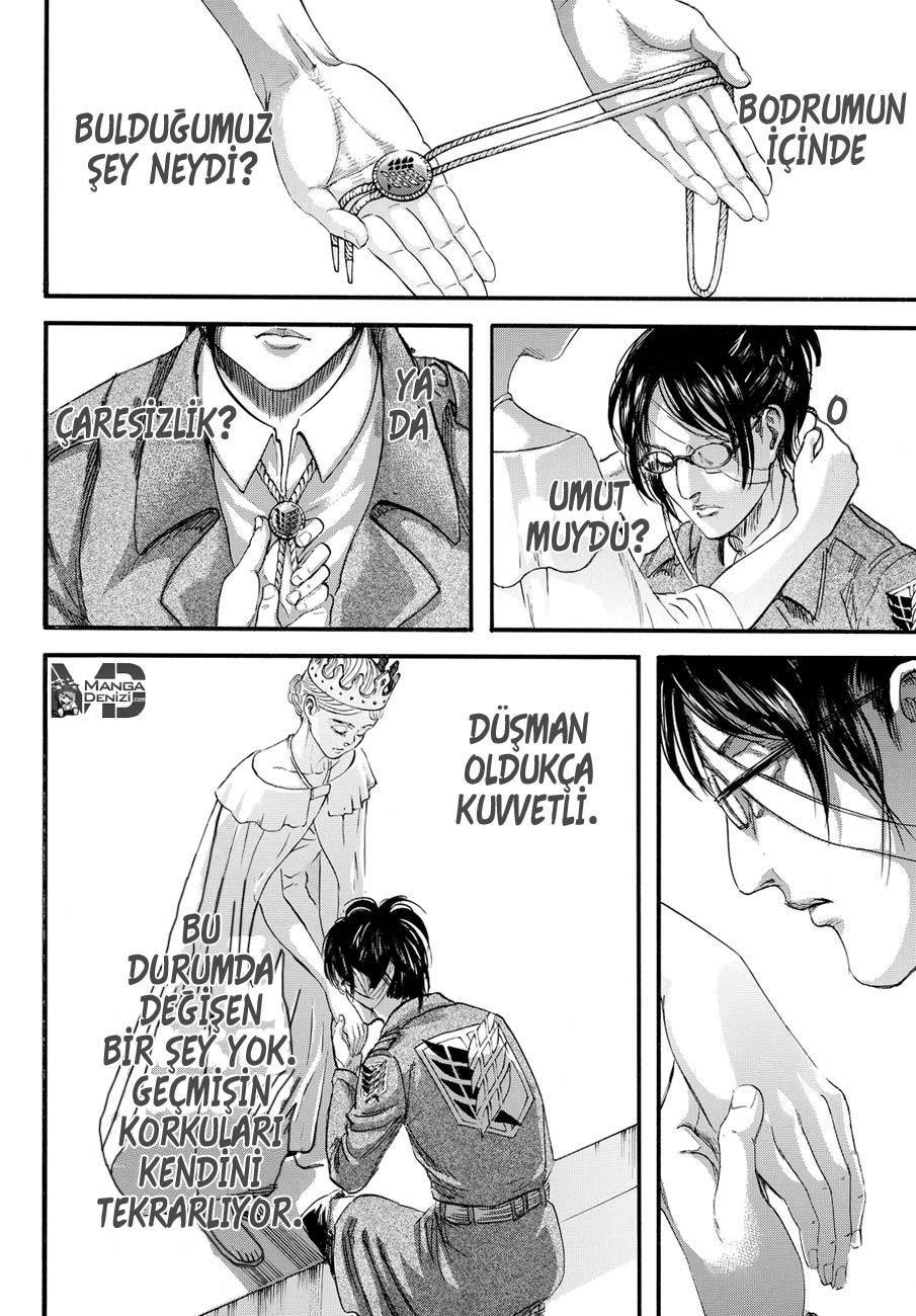 Attack on Titan mangasının 090 bölümünün 25. sayfasını okuyorsunuz.