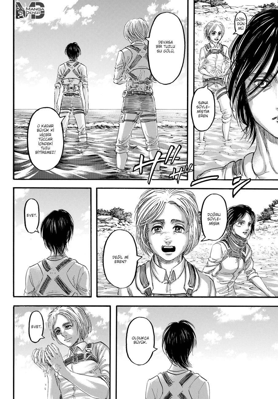 Attack on Titan mangasının 090 bölümünün 41. sayfasını okuyorsunuz.