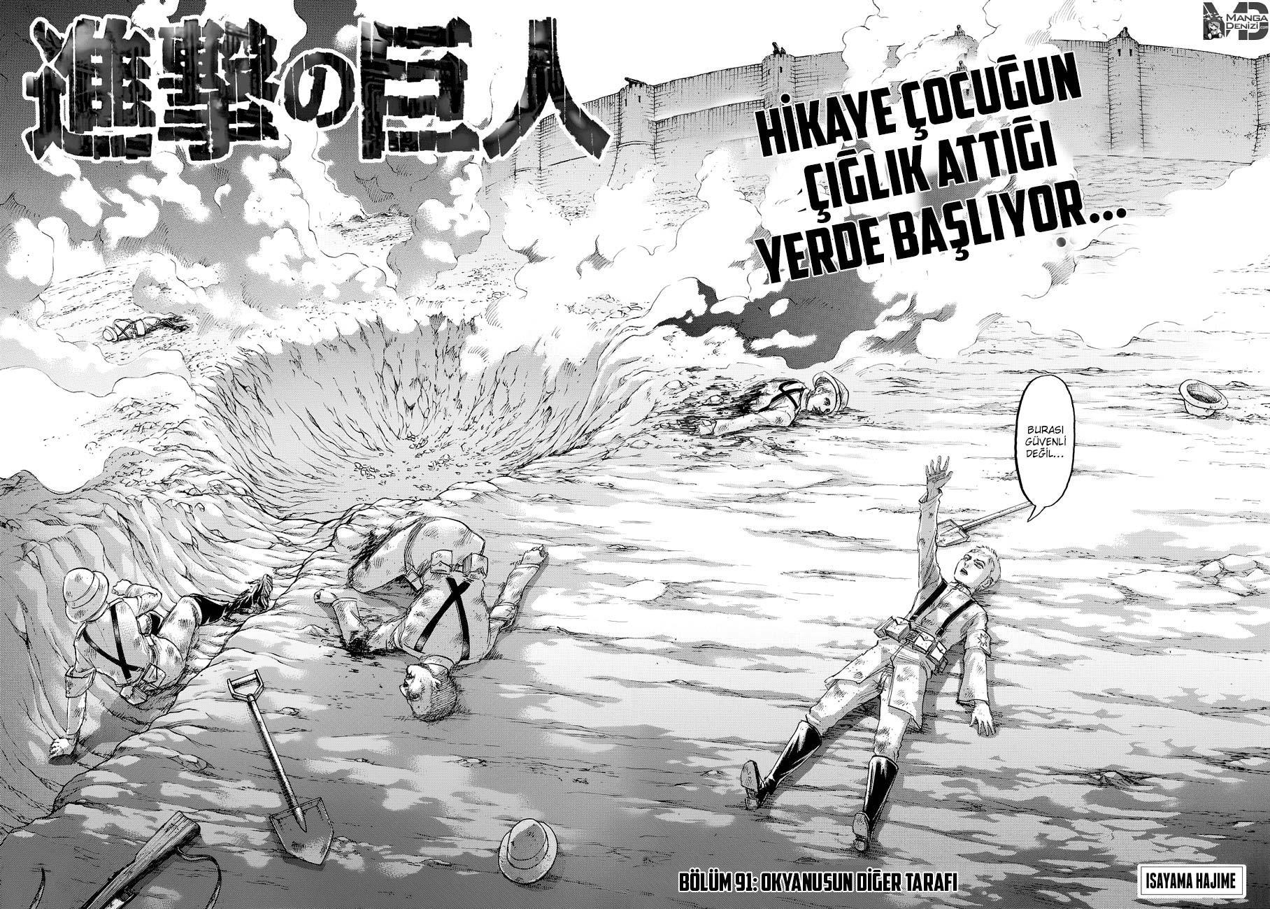 Attack on Titan mangasının 091 bölümünün 3. sayfasını okuyorsunuz.