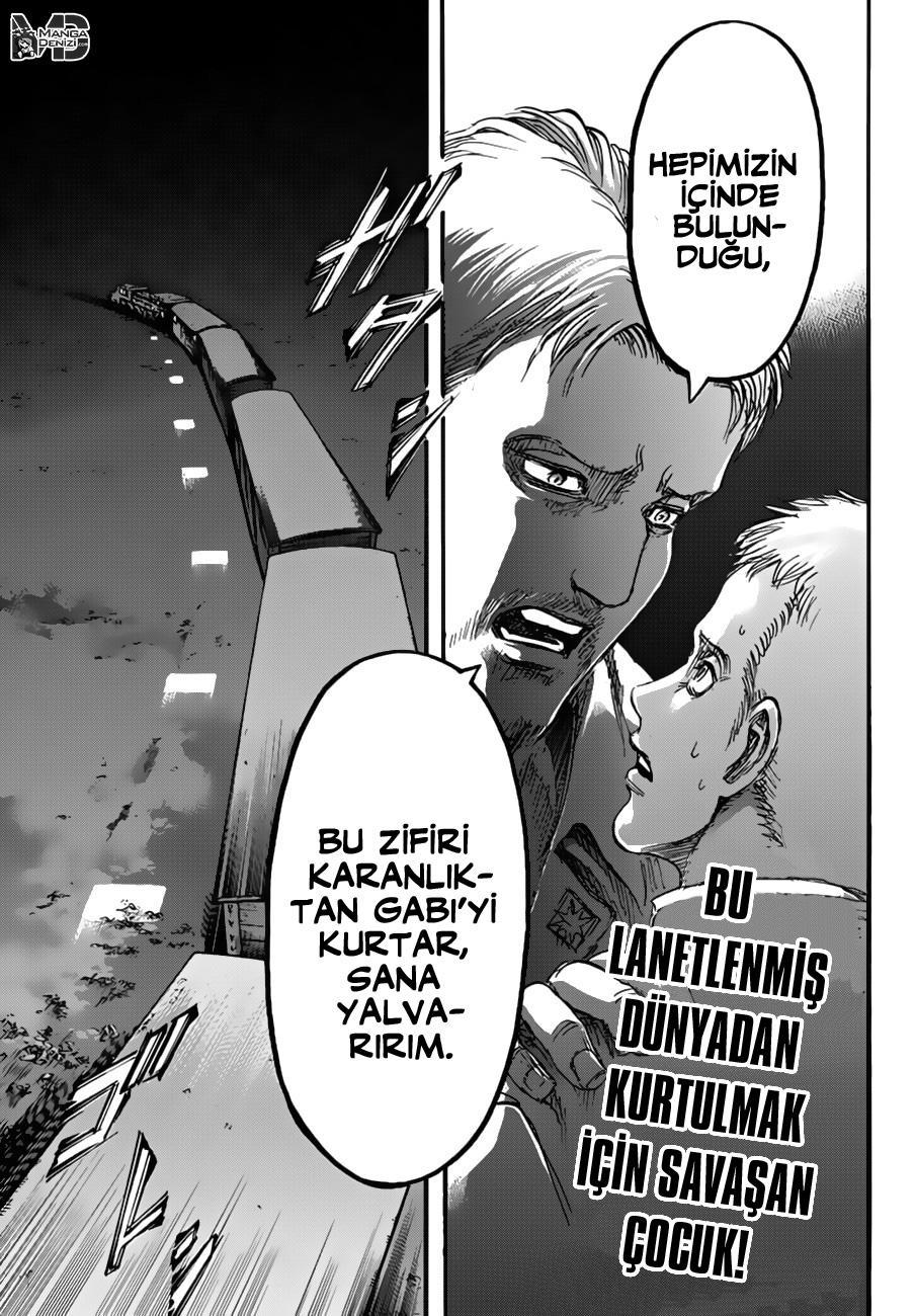 Attack on Titan mangasının 093 bölümünün 46. sayfasını okuyorsunuz.