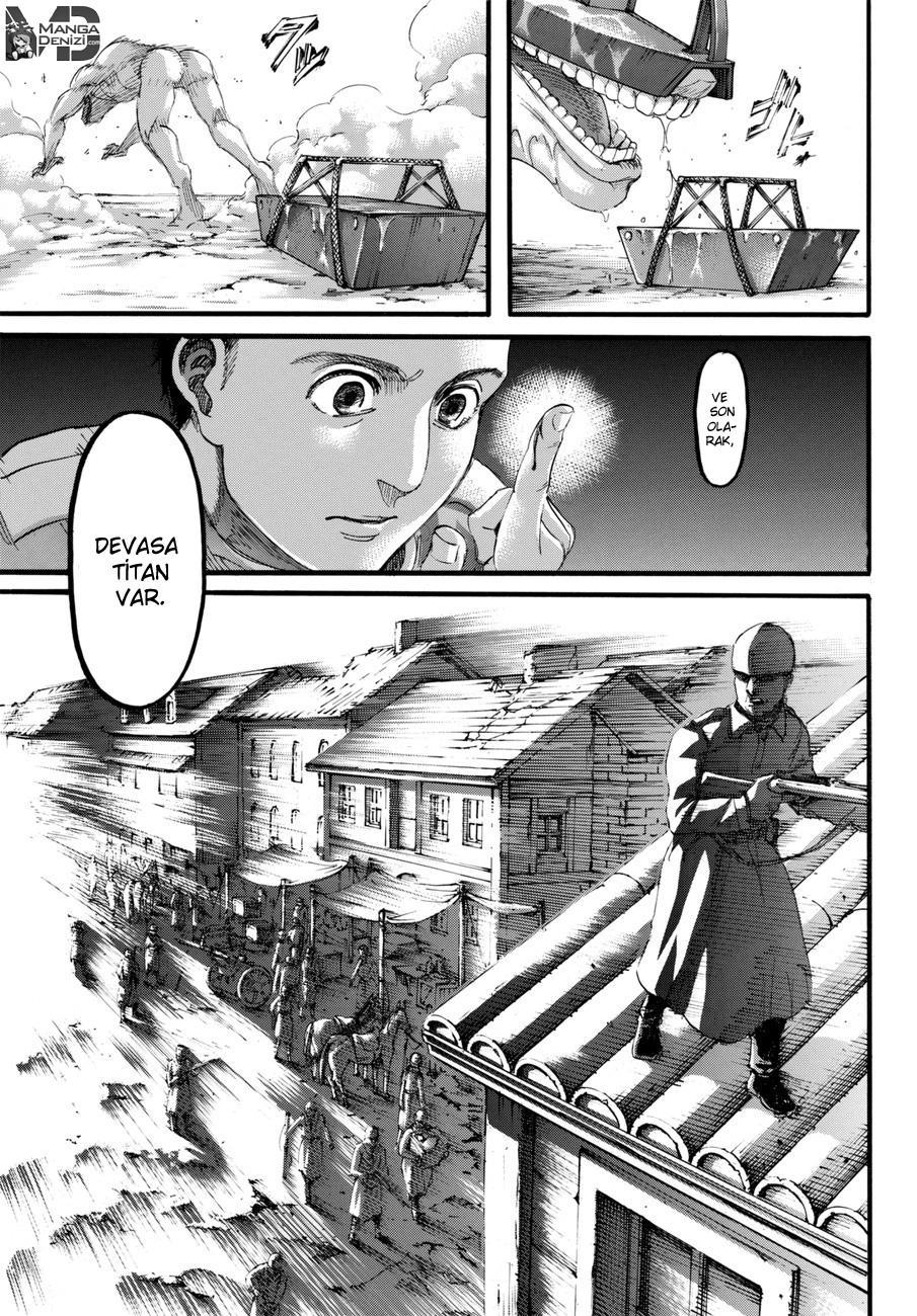 Attack on Titan mangasının 095 bölümünün 27. sayfasını okuyorsunuz.