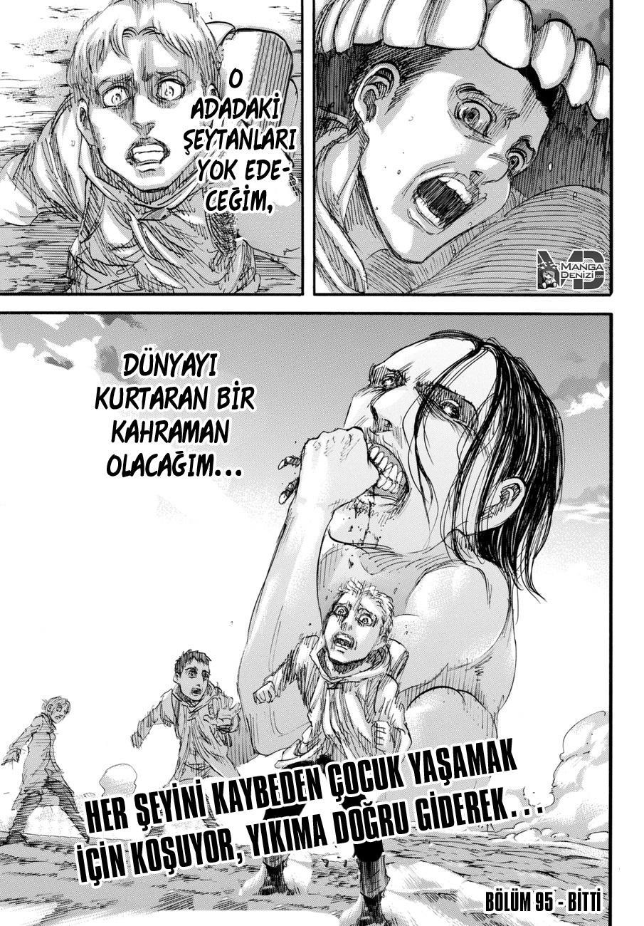 Attack on Titan mangasının 095 bölümünün 45. sayfasını okuyorsunuz.