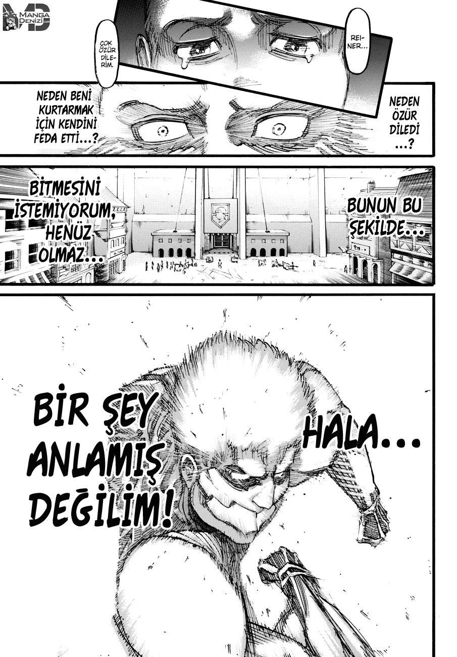 Attack on Titan mangasının 096 bölümünün 32. sayfasını okuyorsunuz.