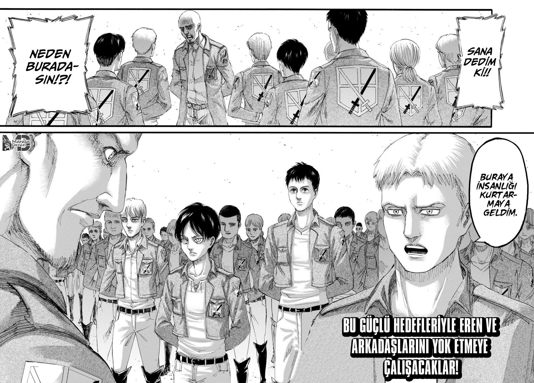 Attack on Titan mangasının 096 bölümünün 43. sayfasını okuyorsunuz.