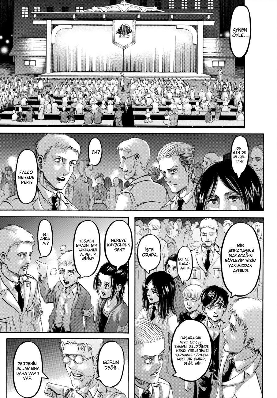 Attack on Titan mangasının 098 bölümünün 42. sayfasını okuyorsunuz.