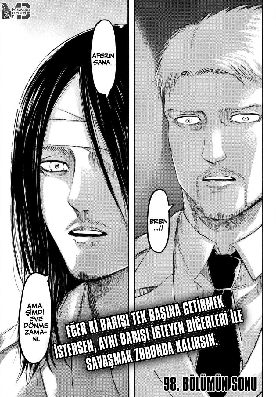 Attack on Titan mangasının 098 bölümünün 46. sayfasını okuyorsunuz.