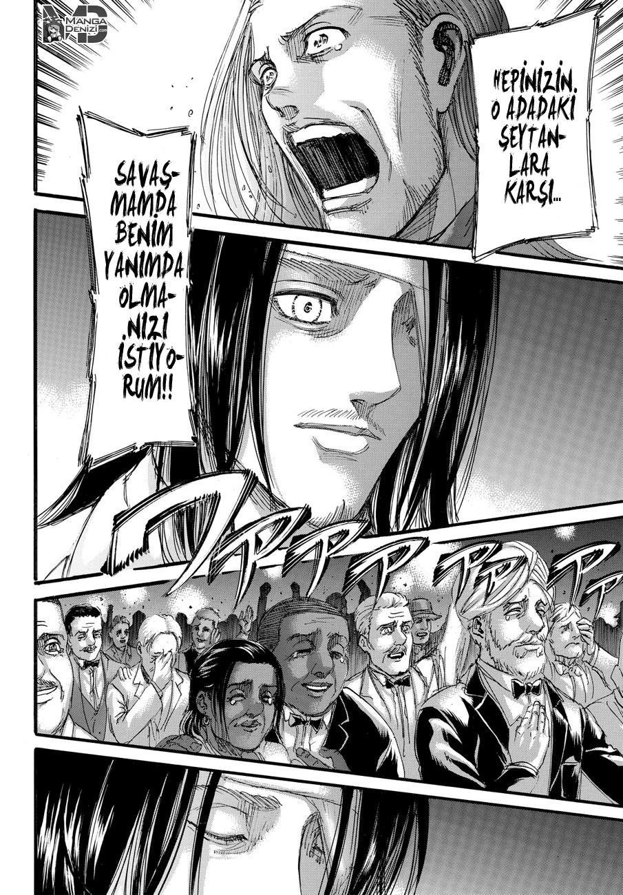 Attack on Titan mangasının 100 bölümünün 35. sayfasını okuyorsunuz.