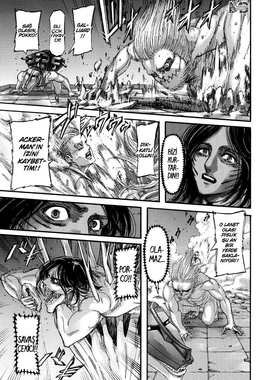 Attack on Titan mangasının 103 bölümünün 15. sayfasını okuyorsunuz.