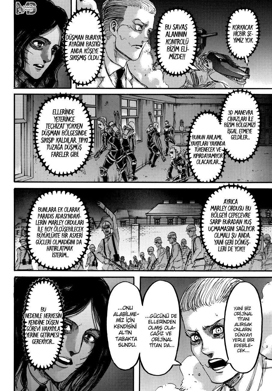 Attack on Titan mangasının 103 bölümünün 20. sayfasını okuyorsunuz.