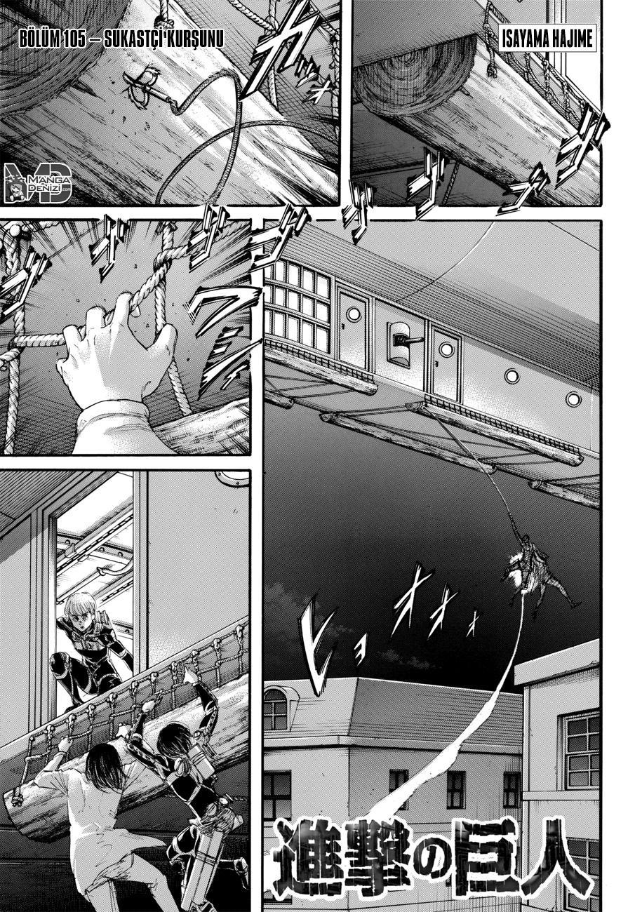 Attack on Titan mangasının 105 bölümünün 2. sayfasını okuyorsunuz.