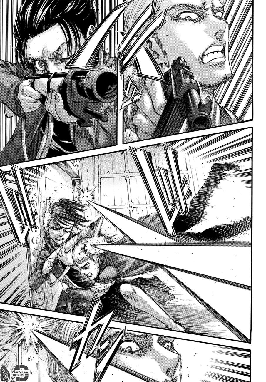 Attack on Titan mangasının 105 bölümünün 28. sayfasını okuyorsunuz.