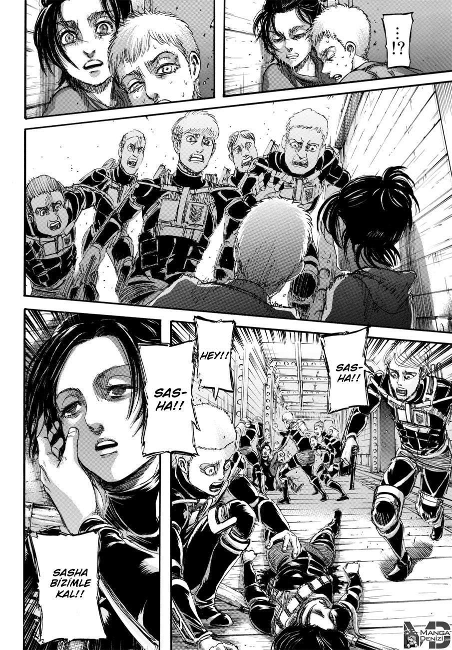 Attack on Titan mangasının 105 bölümünün 29. sayfasını okuyorsunuz.