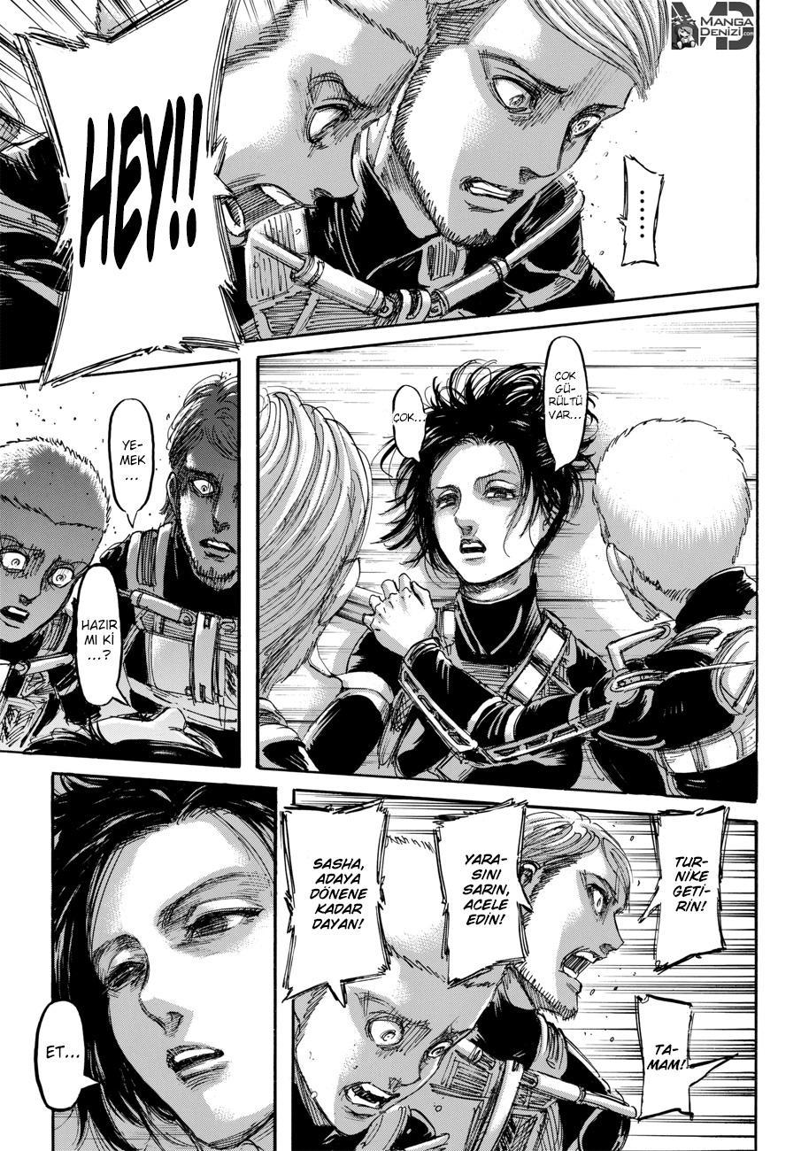 Attack on Titan mangasının 105 bölümünün 30. sayfasını okuyorsunuz.