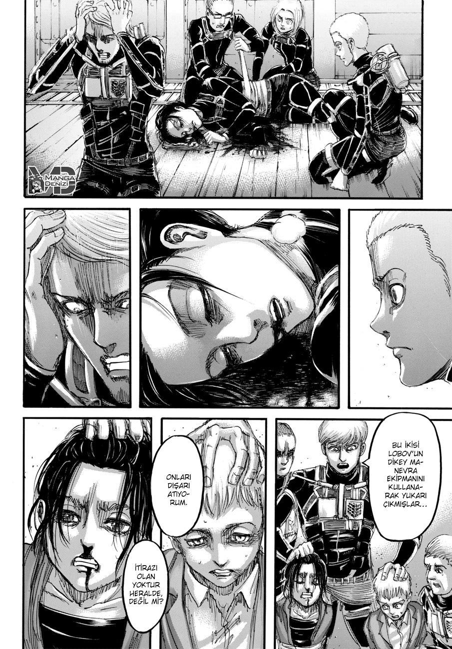 Attack on Titan mangasının 105 bölümünün 31. sayfasını okuyorsunuz.