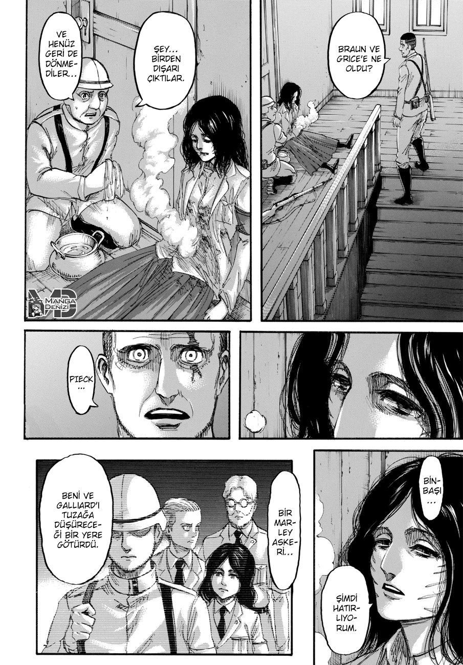 Attack on Titan mangasının 105 bölümünün 33. sayfasını okuyorsunuz.
