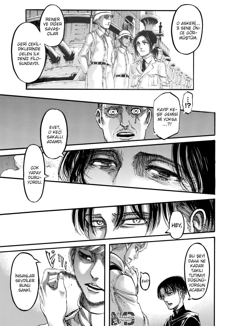 Attack on Titan mangasının 105 bölümünün 34. sayfasını okuyorsunuz.