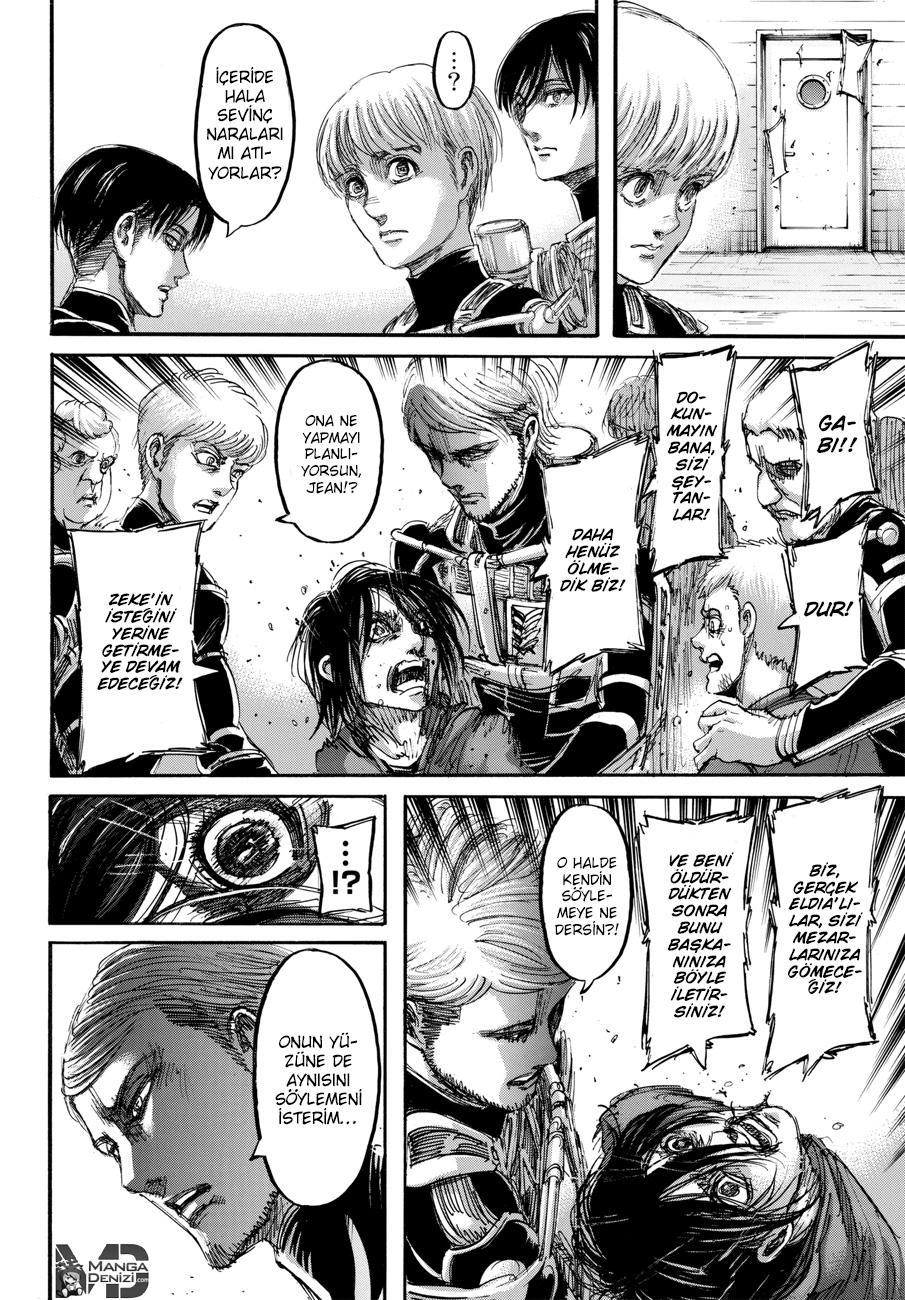 Attack on Titan mangasının 105 bölümünün 35. sayfasını okuyorsunuz.
