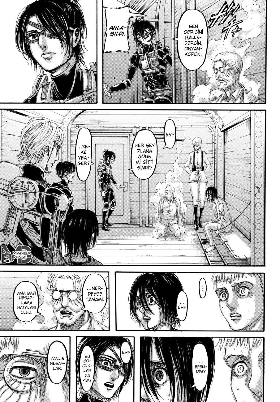 Attack on Titan mangasının 105 bölümünün 40. sayfasını okuyorsunuz.