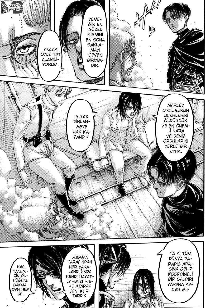 Attack on Titan mangasının 105 bölümünün 42. sayfasını okuyorsunuz.