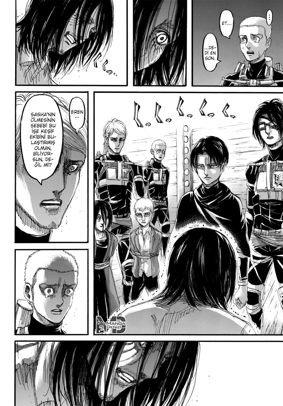 Attack on Titan mangasının 105 bölümünün 45. sayfasını okuyorsunuz.