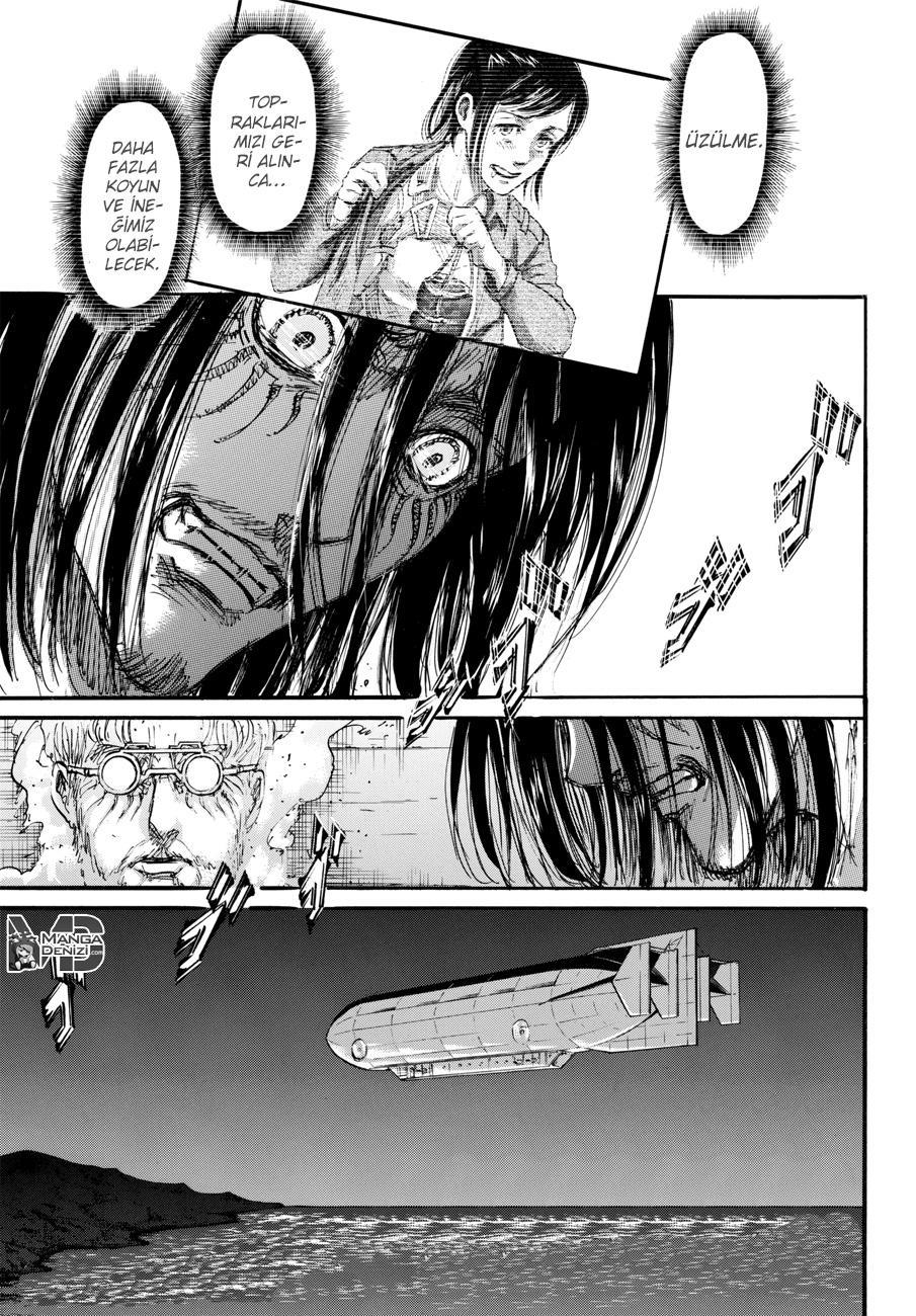 Attack on Titan mangasının 105 bölümünün 46. sayfasını okuyorsunuz.