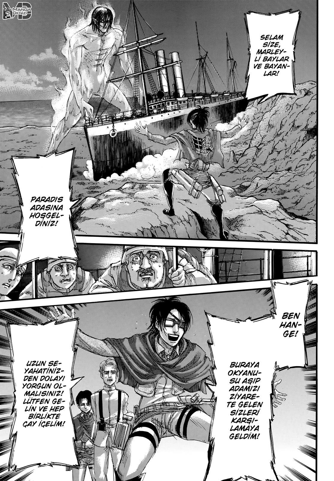 Attack on Titan mangasının 106 bölümünün 6. sayfasını okuyorsunuz.