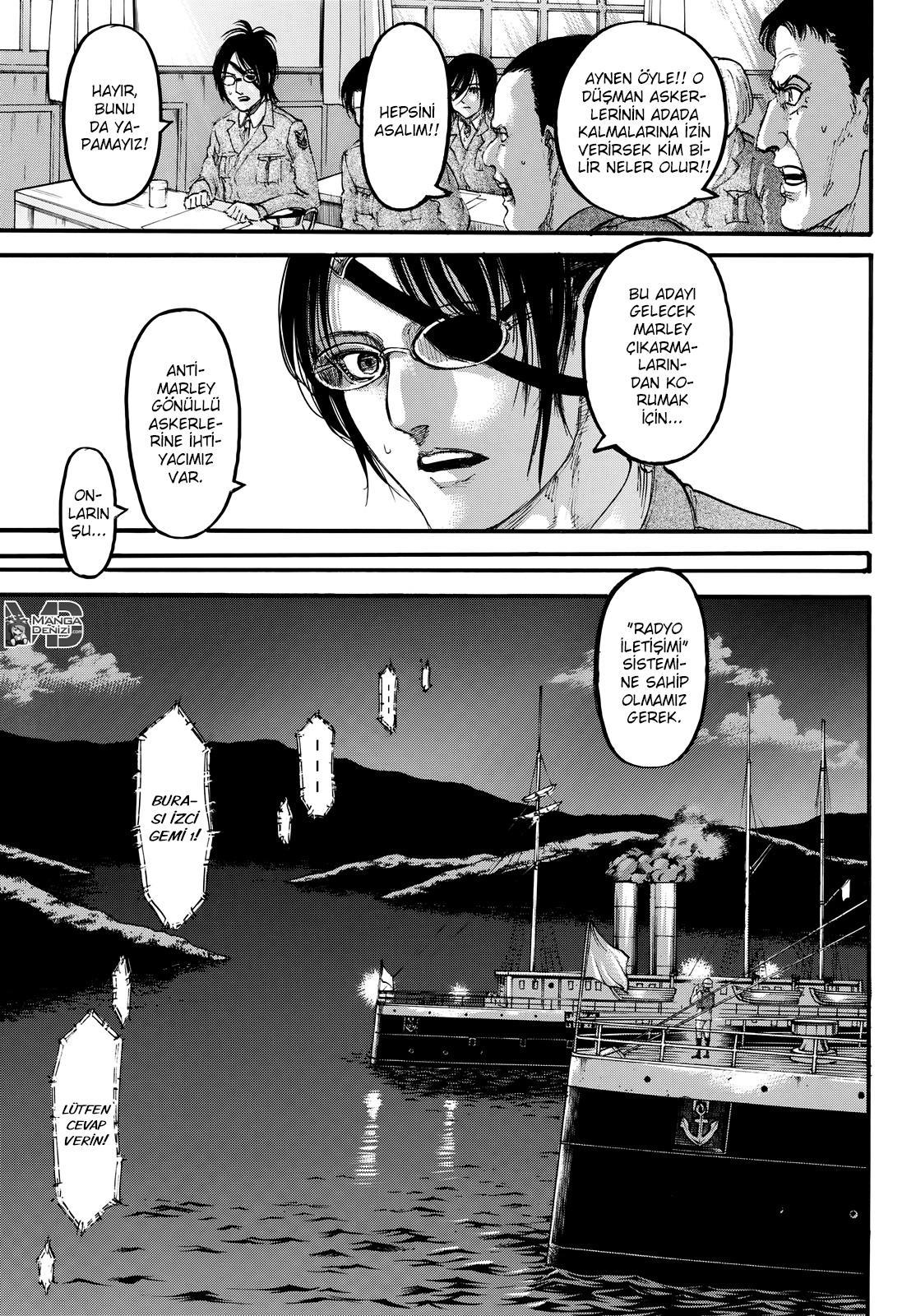 Attack on Titan mangasının 106 bölümünün 26. sayfasını okuyorsunuz.