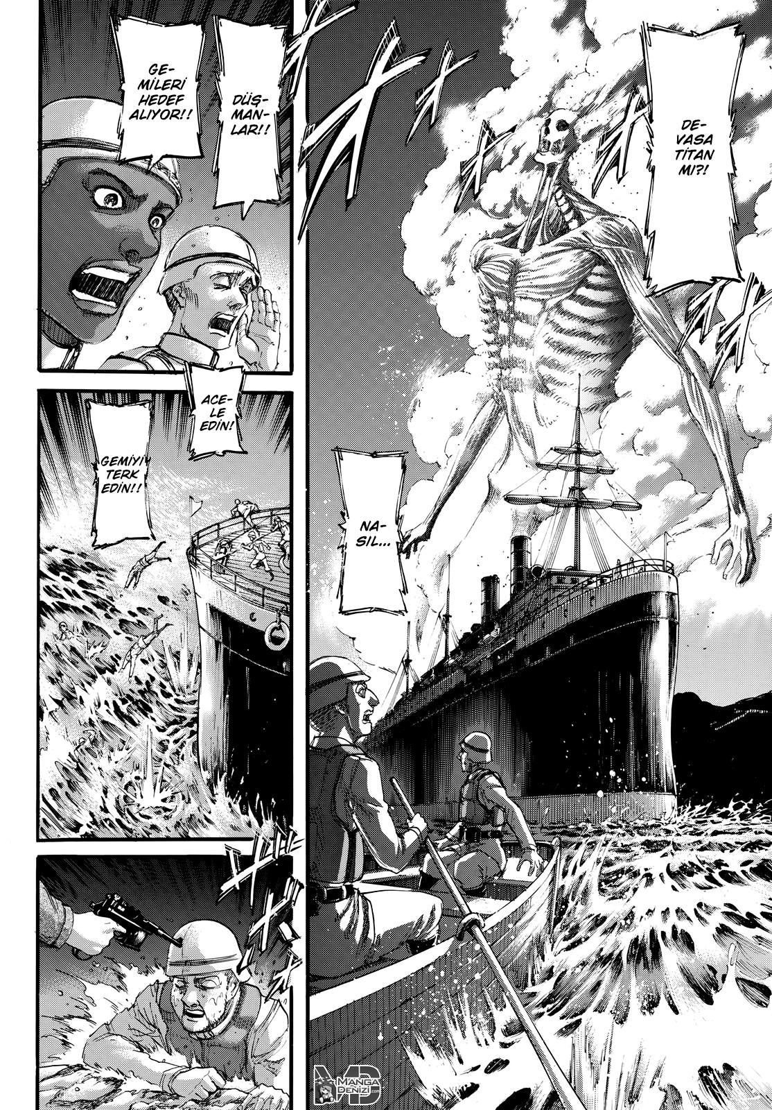 Attack on Titan mangasının 106 bölümünün 29. sayfasını okuyorsunuz.