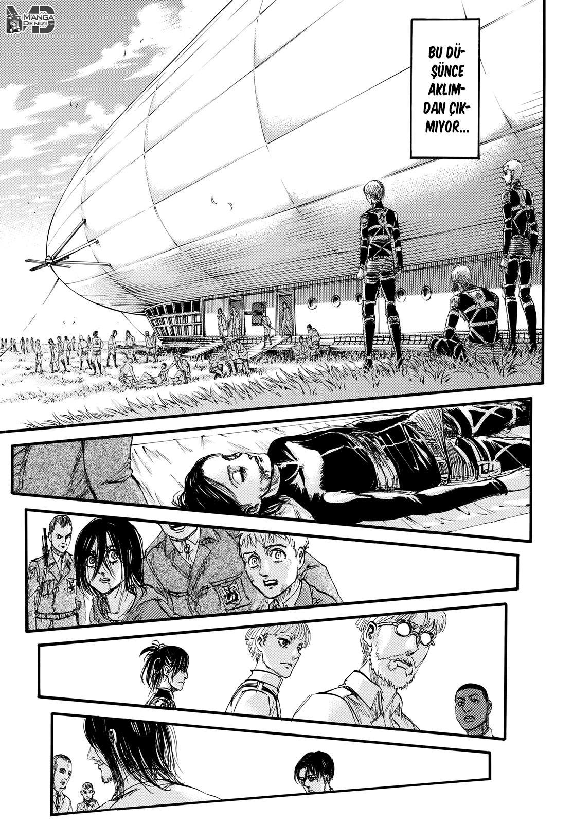 Attack on Titan mangasının 106 bölümünün 40. sayfasını okuyorsunuz.
