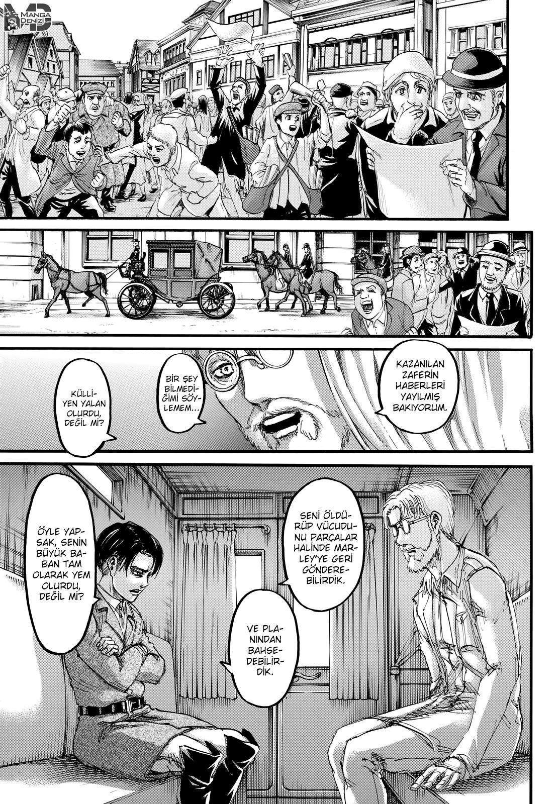 Attack on Titan mangasının 106 bölümünün 44. sayfasını okuyorsunuz.