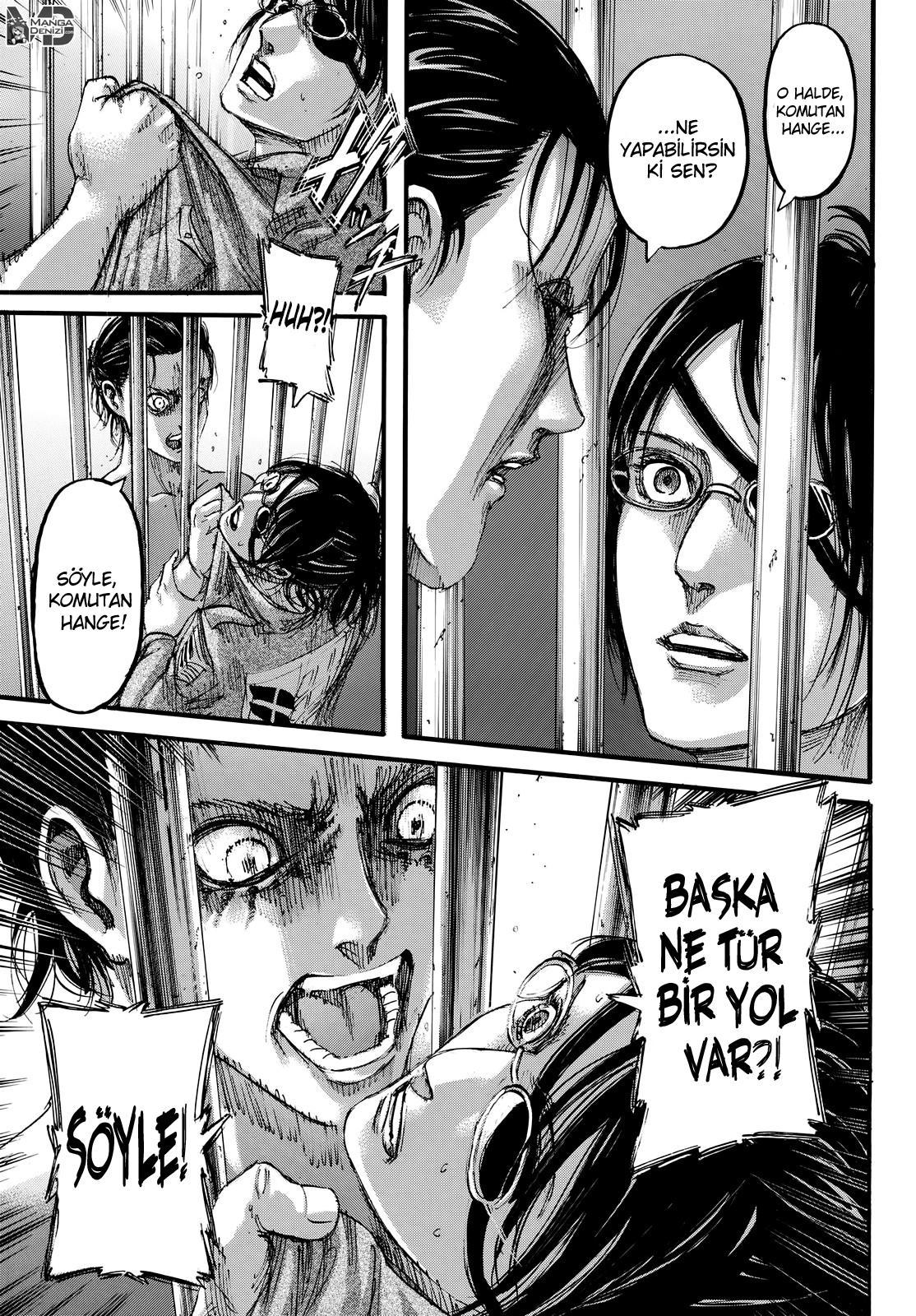 Attack on Titan mangasının 107 bölümünün 30. sayfasını okuyorsunuz.