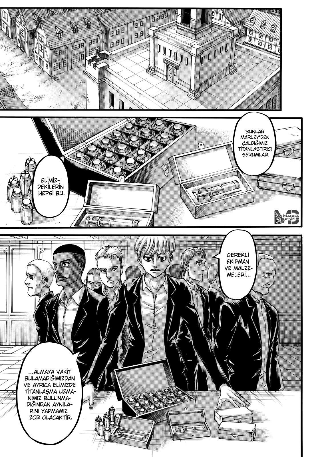 Attack on Titan mangasının 107 bölümünün 36. sayfasını okuyorsunuz.